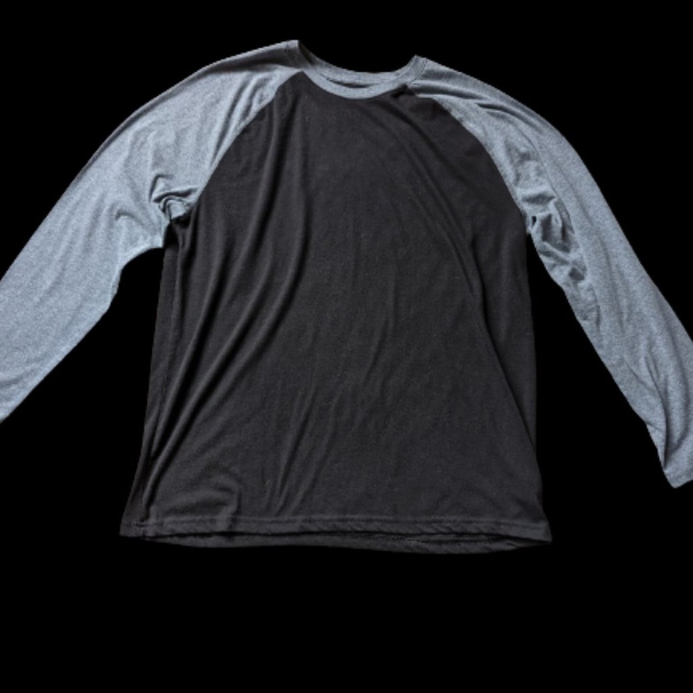 George Large Black and Gray Shirt